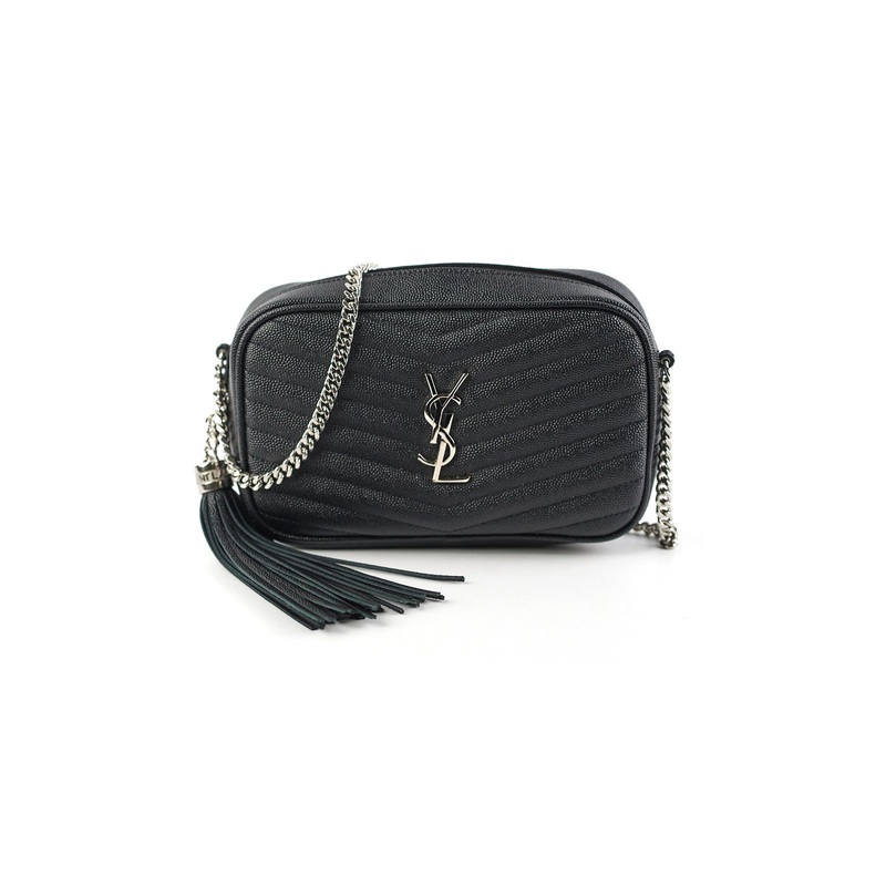 Saint Laurent Mini Lou Camera Black Crossbody Bag A5349798