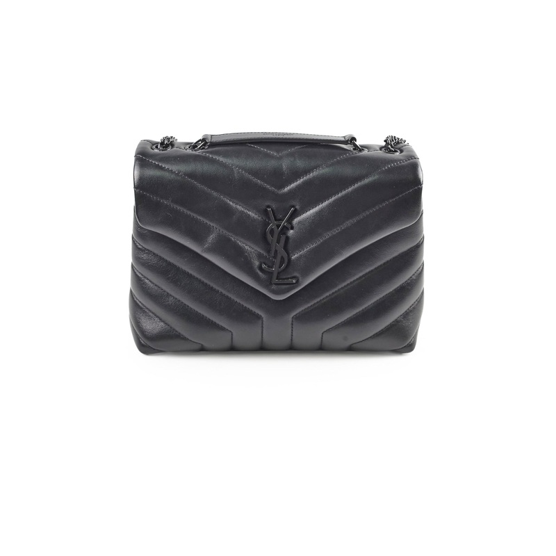 Saint Laurent Small Lou Lou Bag Black