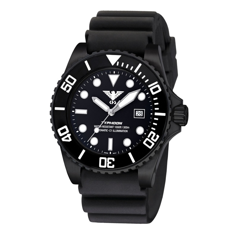 TYPHOON Black Steel Automatic IF48506565