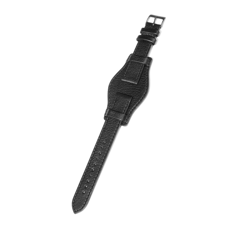 Lederband G-Pad Schwarz 22mm