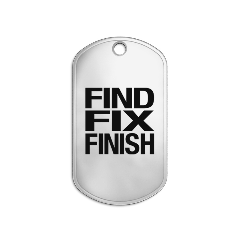 Dog Tag | Find. Fix. Finish.
