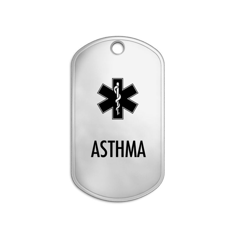 Dog Tag | MED. Asthma