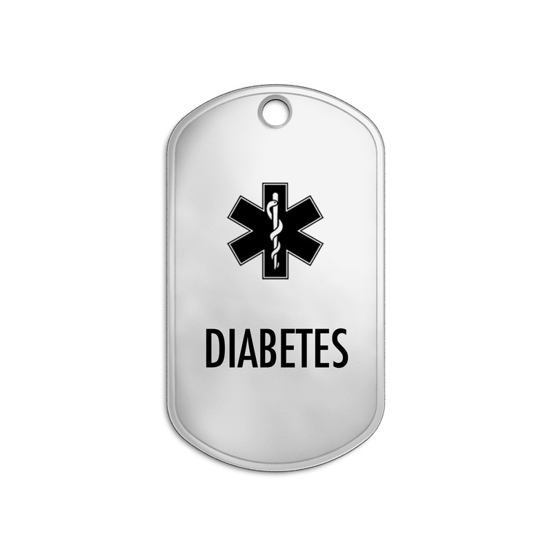 Dog Tag | MED. Diabetes