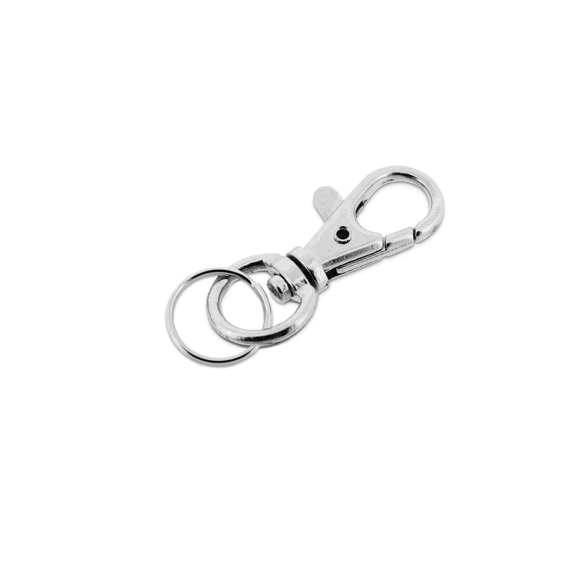 Karabiner mit Schlsselring  12 mm