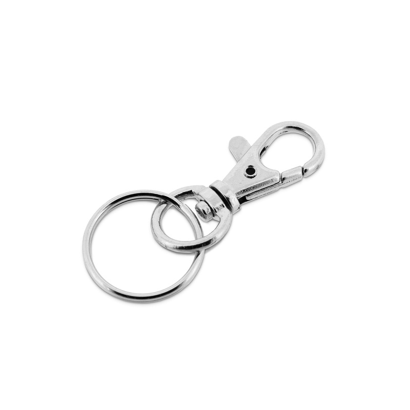 Karabiner mit Schlsselring  22 mm