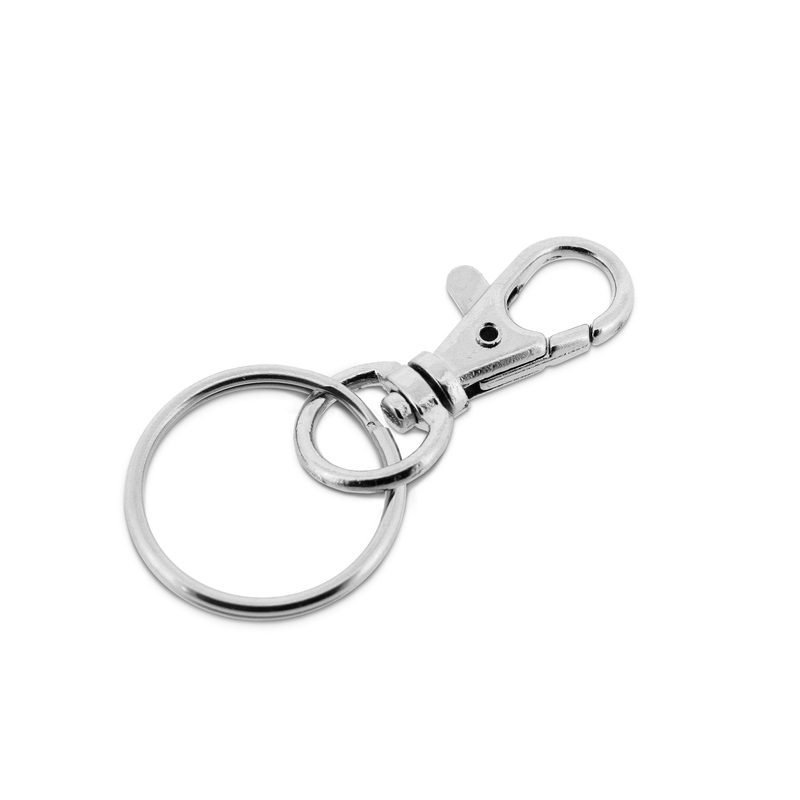 Karabiner mit Schlsselring  26 mm