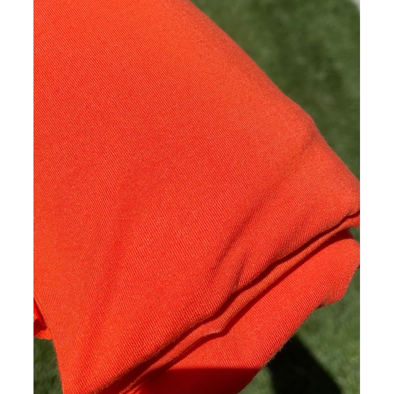 Tangerine Bamboo Spandex Solid