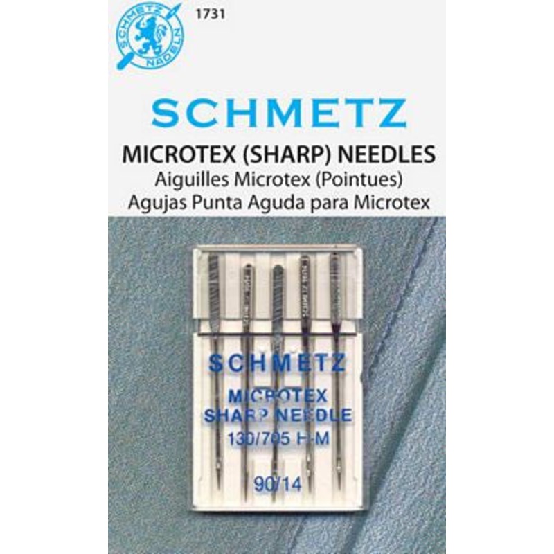Schmetz 5pack Microtex sz 14/90 Needles