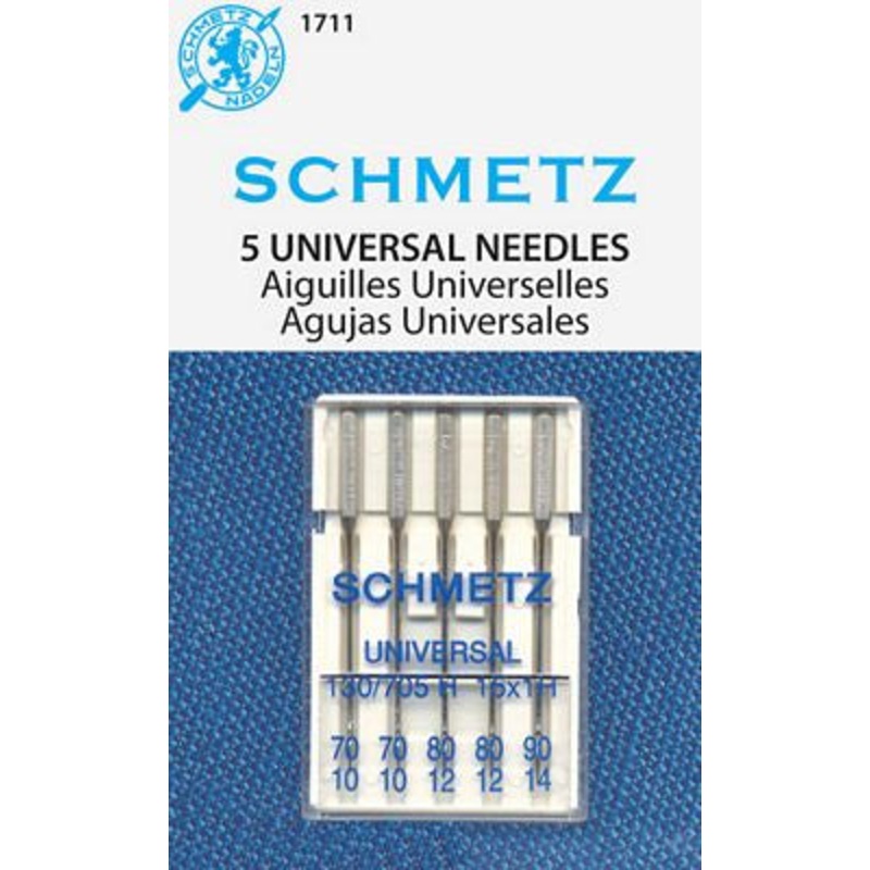 Schmetz Universal 5 pack Assortment Needles