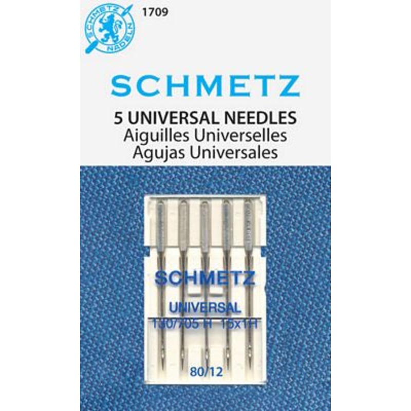 Schmetz Universal 5 pack Sz12/80 Needles