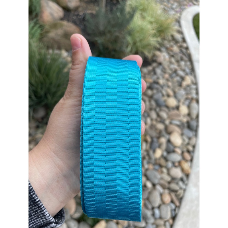 Turquoise 1.5 Seatbelt Webbing