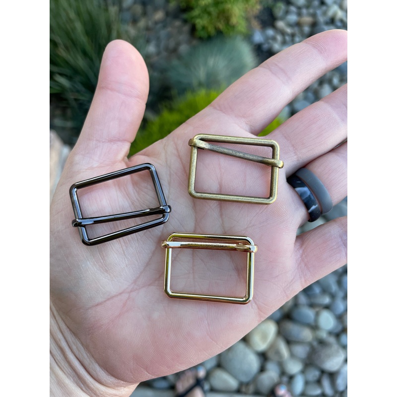 Thin Slide Strap Adjuster 1 Wide (5packs)