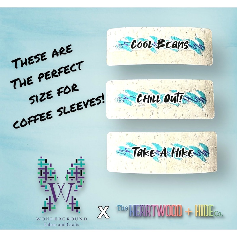 Cool Cup Series Bag Tags by Heartwood and Hide