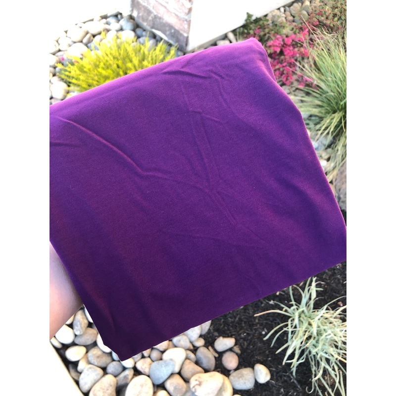 Dark purple Lux Bamboo solid