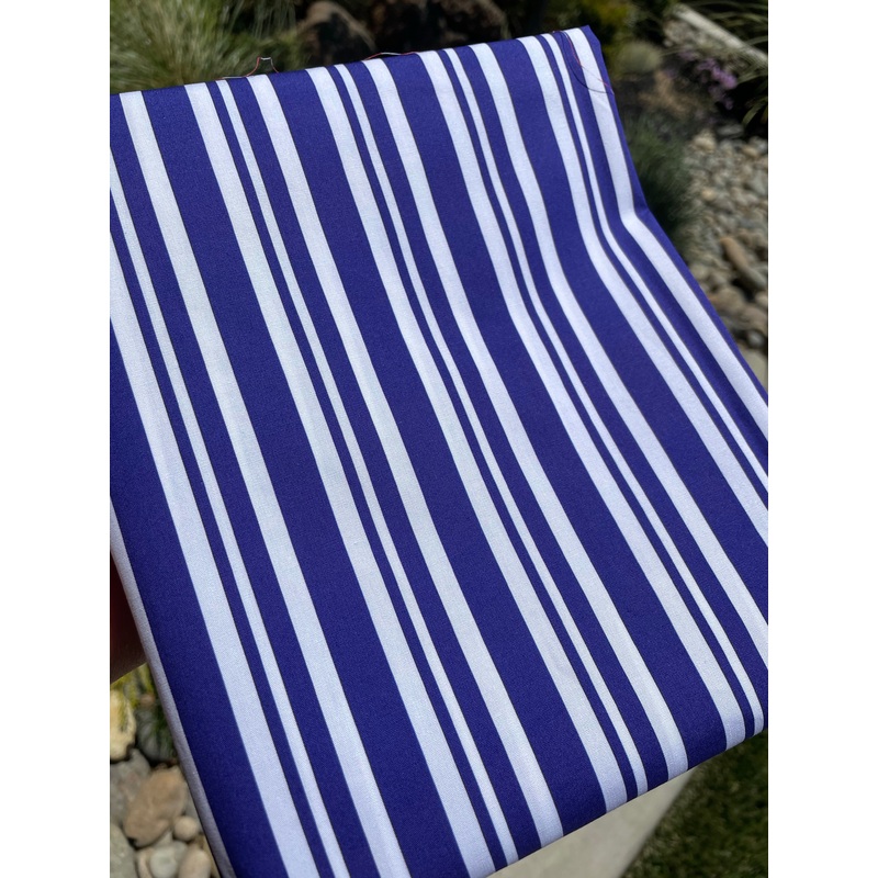 Tiny Purple Dapper Stripe