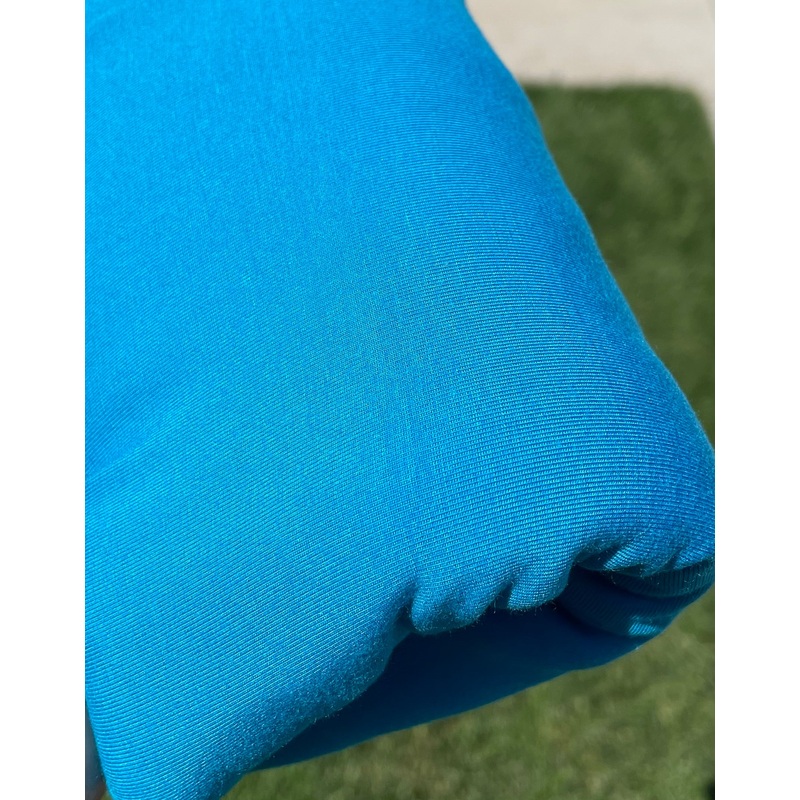 Turquoise Bamboo Spandex Solid