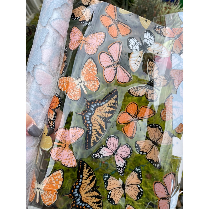 Swallowtails Clear TPU Vinyl