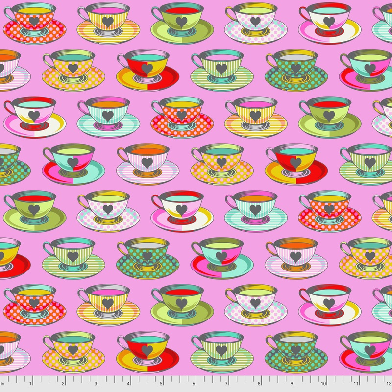 Tea Time – Wonder || Curiouser and Curiousers || Tula Pink