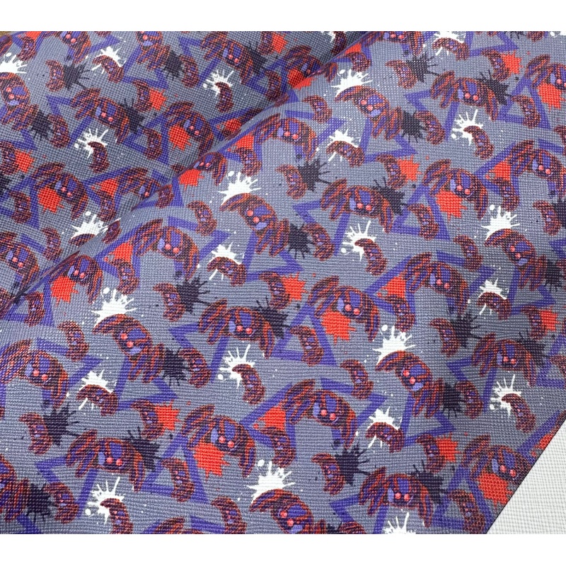 Tiny arachnibots textured vinyl