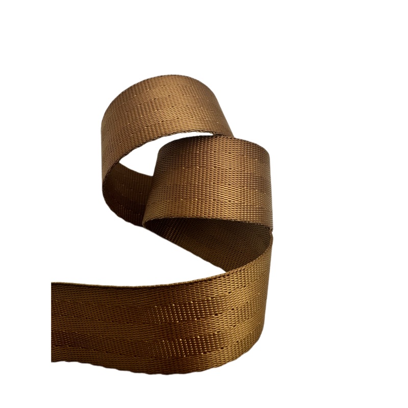 Camel 1 Seatbelt Webbing (by the yard)