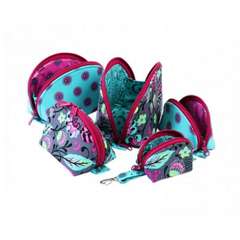 Clam Up Zippered Pouches Pattern by Annie Patterns