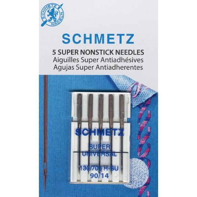 Schmetz Super Nonstick Needles 90/14 5-Pack