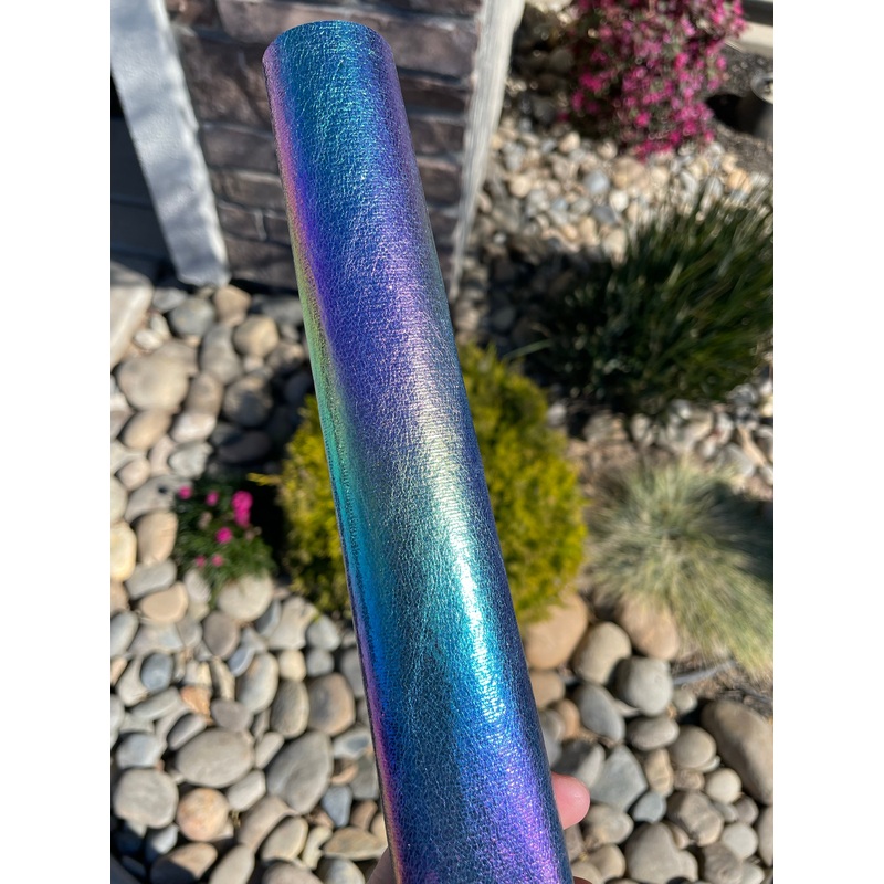 Teal holographic foil Vinyl (lightweight)