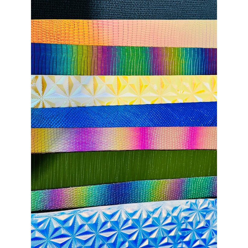 Vinyl and faux leather Sheet Variety Pack