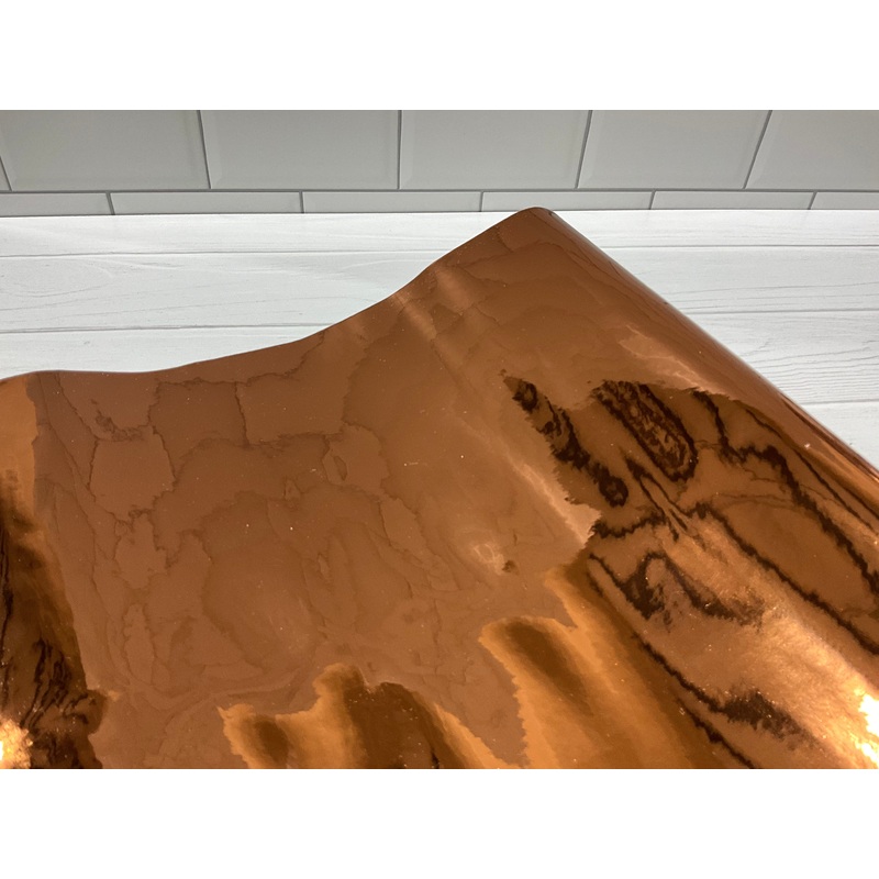 Brown Metallic Mirror Vinyl