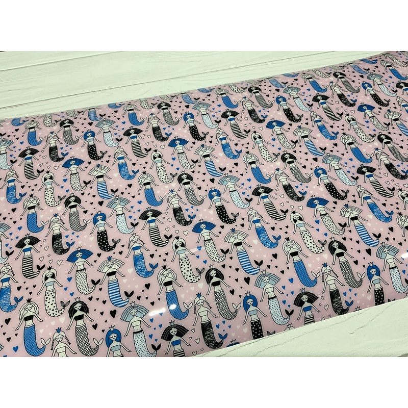 Cartoon Mermaids TPU Vinyl