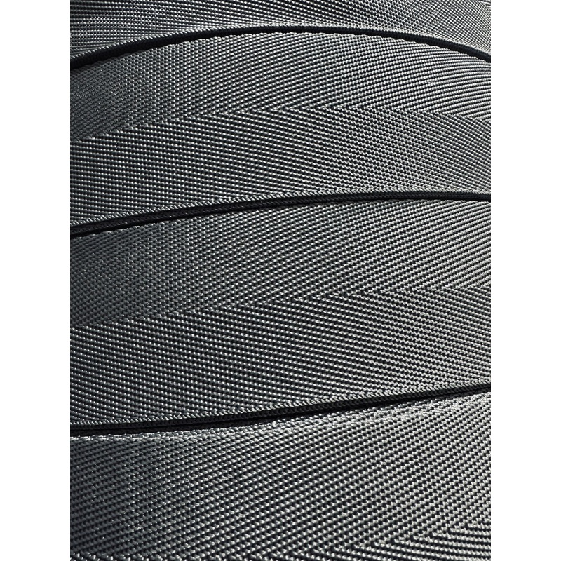 Charcoal 2 Seatbelt Webbing (5 yard pack)