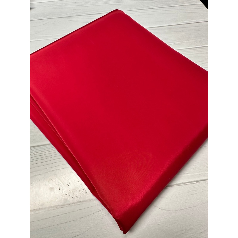 Cherry Red Lux Bonded Poly/Nylon