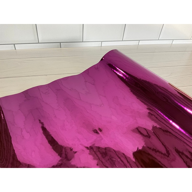Dark Purple Metallic Mirror Vinyl