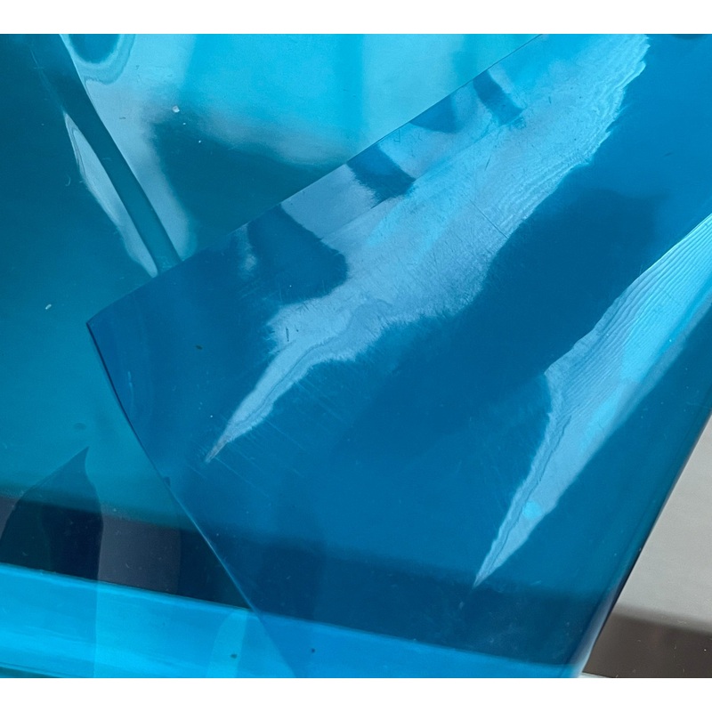 blue tinted clear Vinyl