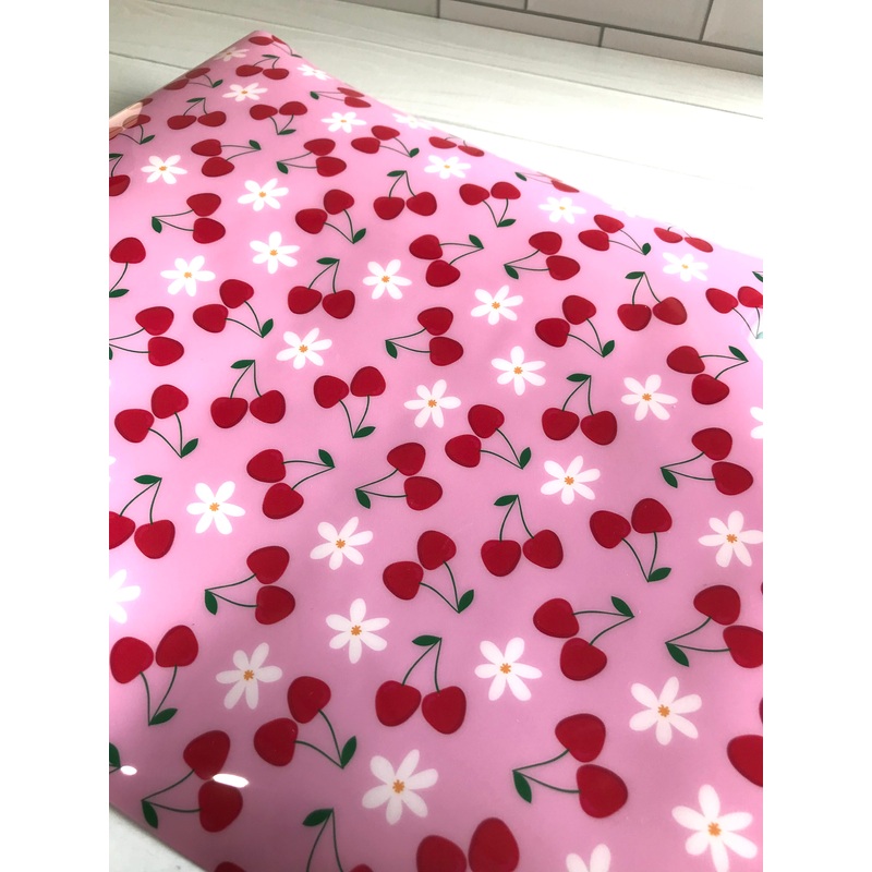 Cherries and daisies TPU Vinyl