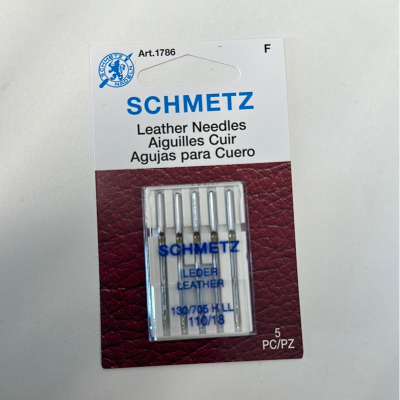 Schmetz 5pack Leather sz 18/110 Needles