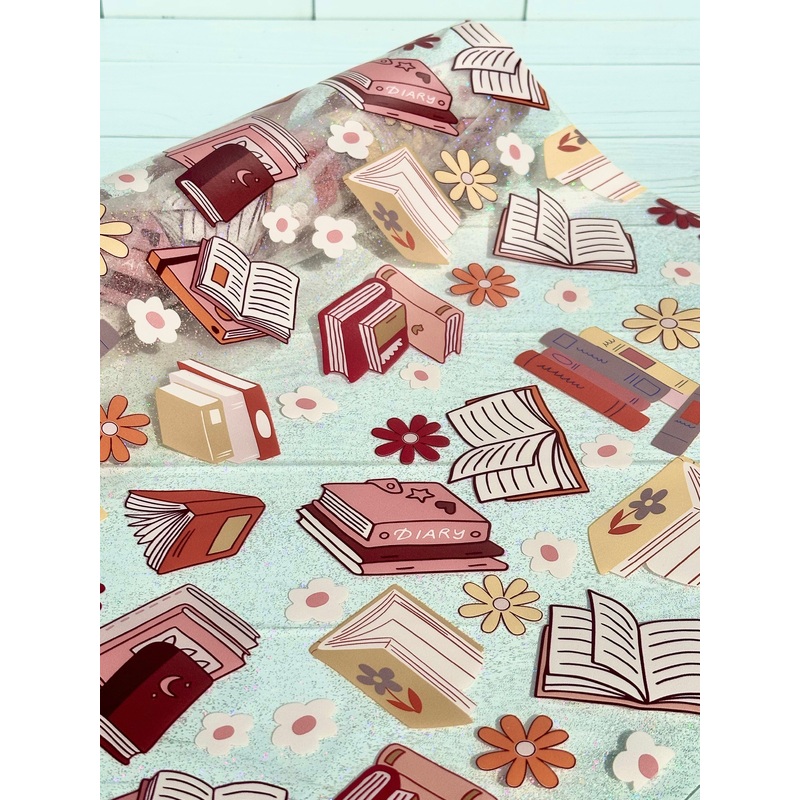 Blush Books Glitter TPU Vinyl