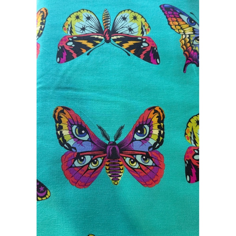 Butterfly Hugs – Lagoon || Daydreamer || Tula Pink