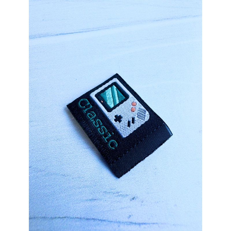 Classic Gamer Premium Woven Tags / Labels