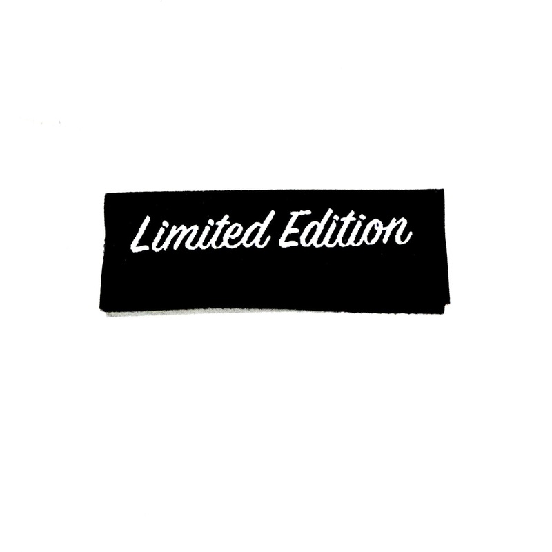 Limited Edition Woven Tags (5 packs)