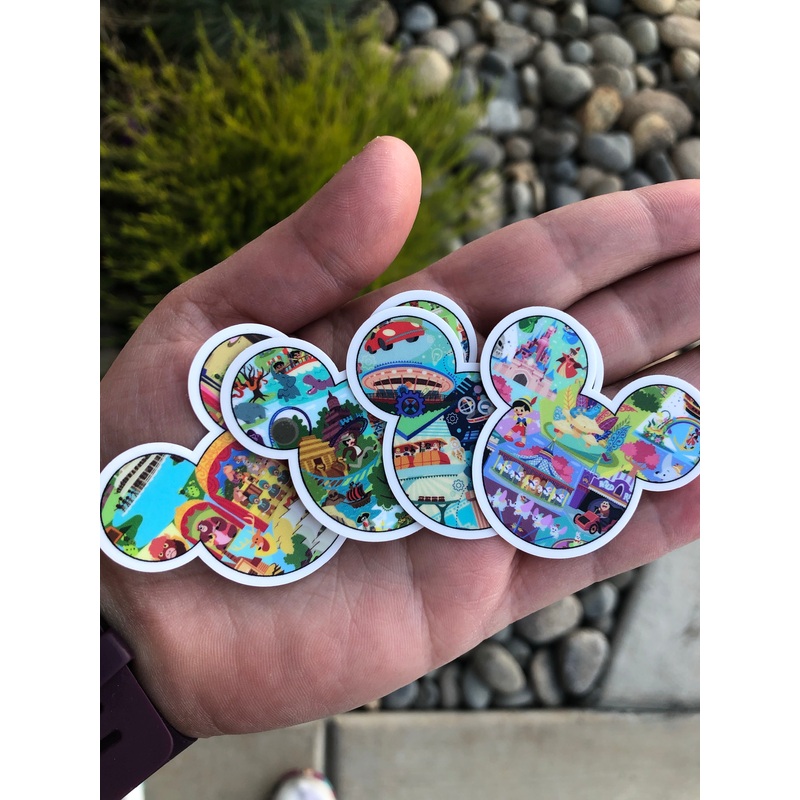 The Lands Stickers