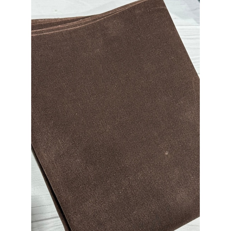 Chocolate 12oz Waxed Canvas