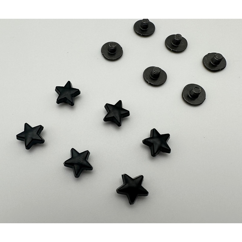 Custom Star Chicago Screws (12 pack)