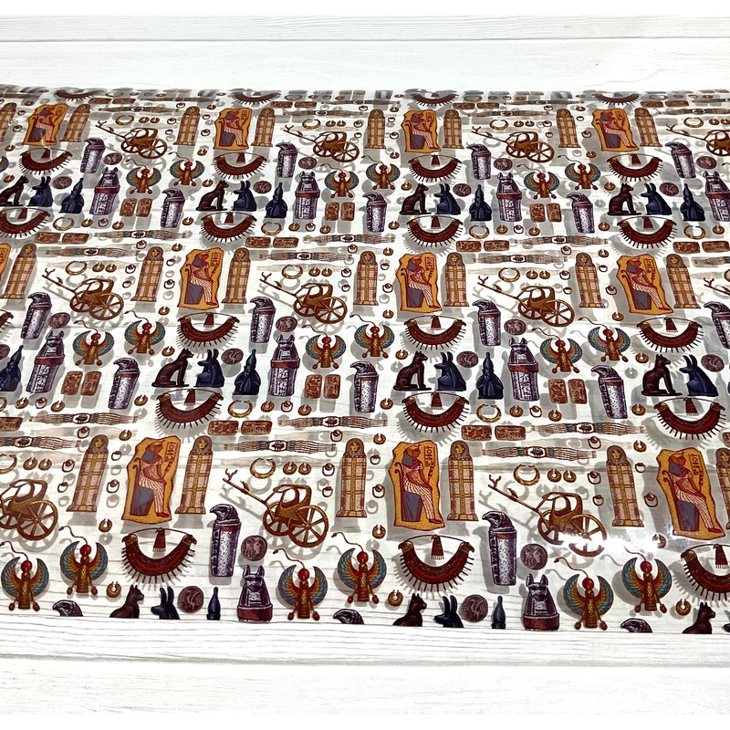 Egyptian Icons Clear TPU Vinyl