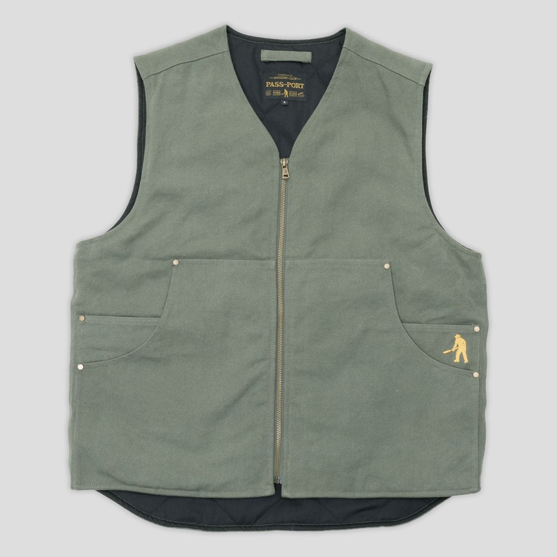 Diggers Club Vest – Moss