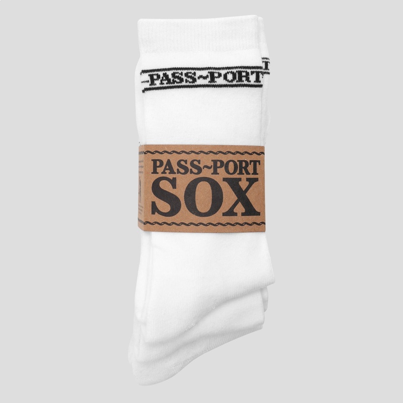 Hi Sox 3-Pack – White