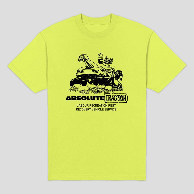 Labour Rest Recreation Absolute Traction T-Shirt – Hi Vis Green