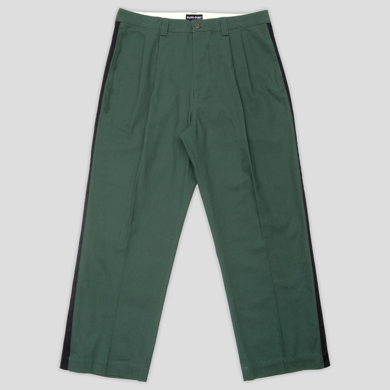 Leagues Club Striped Pant – Dark Teal / Black