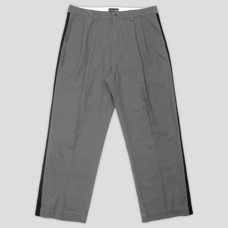 Leagues Club Striped Pant – Grey / Black