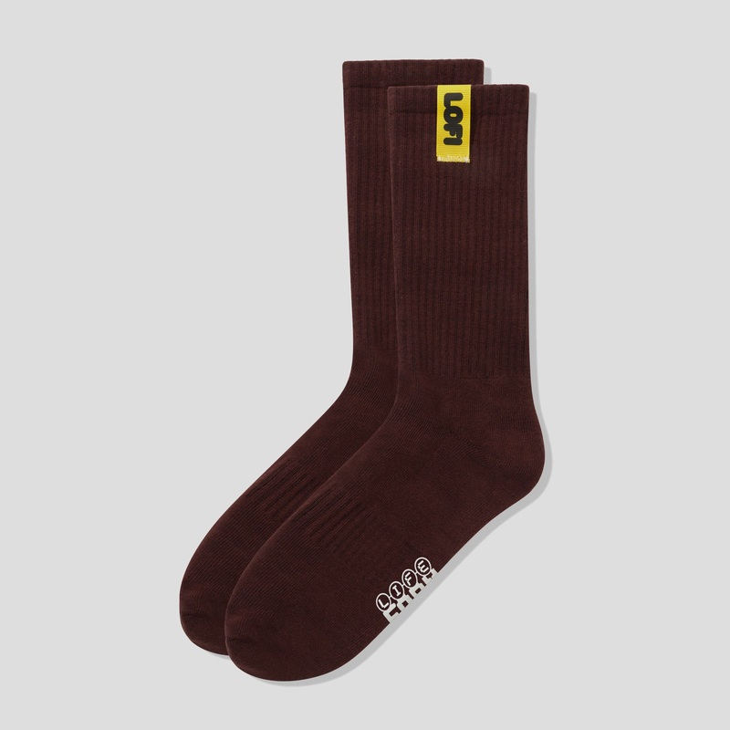 Lo-Fi Pigment Dye Socks – Chestnut